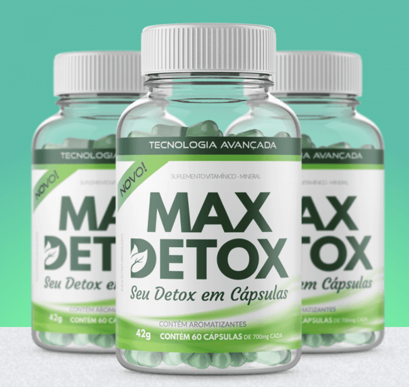 Max Detox Funciona Cápsulas Que Secam A Gordura